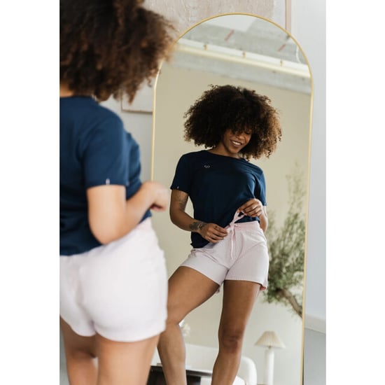 By Louise Dames korte pyjama set shortama blauw - Image 3