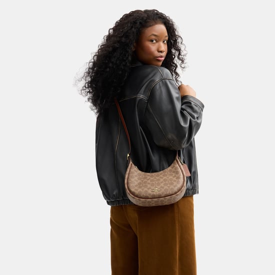 Emily Shoulder Bag In Signature Canvas - Image 6