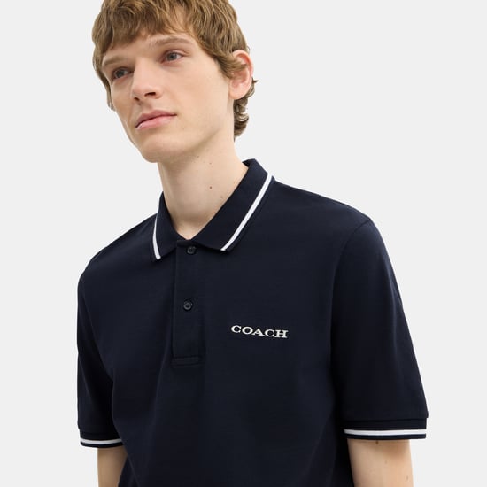 Signature Trim Polo In Organic Cotton - Image 4