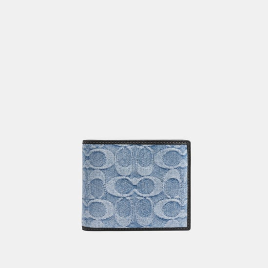 3-In-1 Wallet In Loved Signature Denim - Image 1