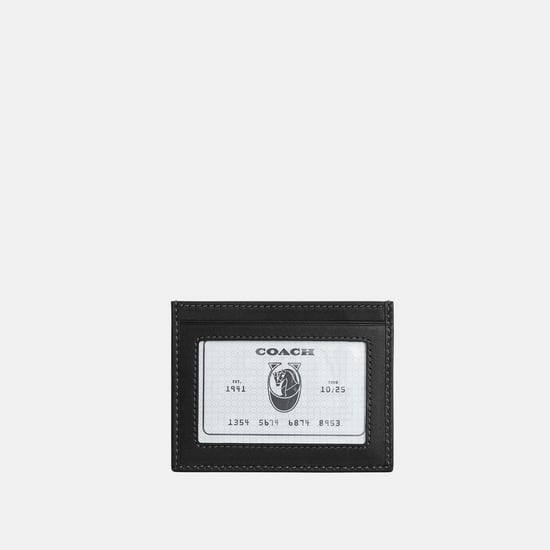 Slim Id Card Case In Loved Signature Denim - Image 2