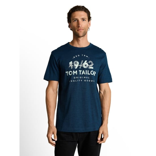 Tom Tailor Printed fine t-shirt navy - Image 3