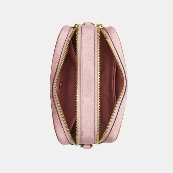 Mini Carey Crossbody Bag In Signature Canvas With Charms - Image 4