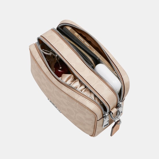 Mini Carey Crossbody Bag In Signature Canvas - Image 3
