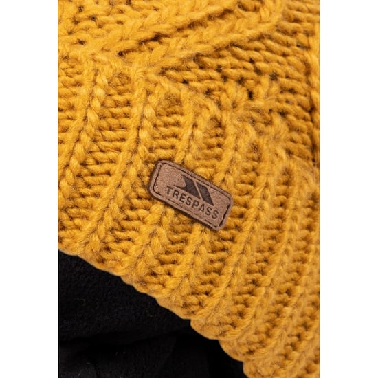 Trespass Womens/Ladies Zyra Knitted Beanie (Honeybee) - Image 4