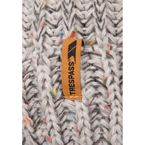 Trespass Volwassen uniseks Drifter muts (Lichtgrijs) - Image 3