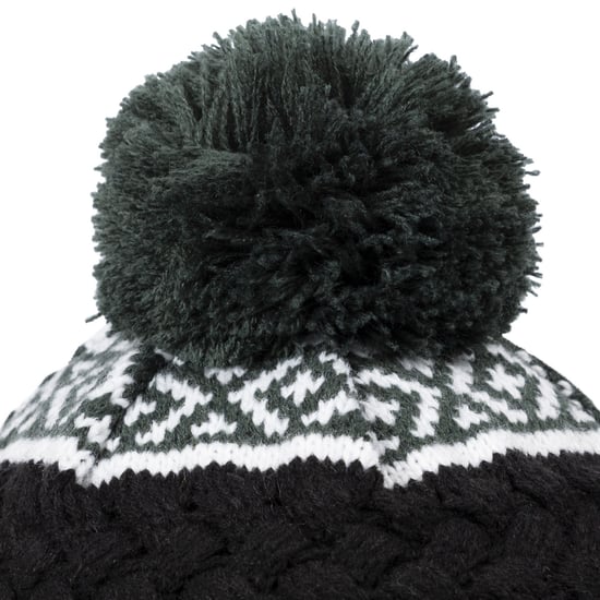 Trespass Barn/Kids Axel Beanie (Grangrön/Svart/Vit) - Image 4