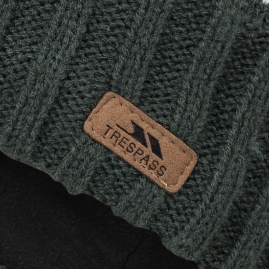 Trespass Barn/Kids Axel Beanie (Grangrön/Svart/Vit) - Image 5