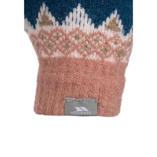 Trespass Norta Skihandschoenen voor kinderen/Kinderen (Misty Rose) - Image 4