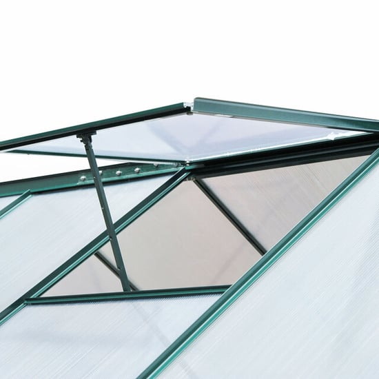 4goodz Tuinkas aluminium met polycarbonaat en kantelraam 190x252x201 cm - Image 6