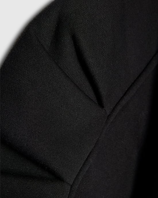 River Island Girls Sweatshirt Black Embellished Collar - Image 3