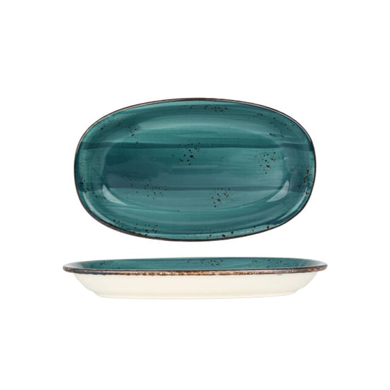 By Bone Serveerschaal harmony tropical porselein 34x20.5 cm set van 2 - Image 1
