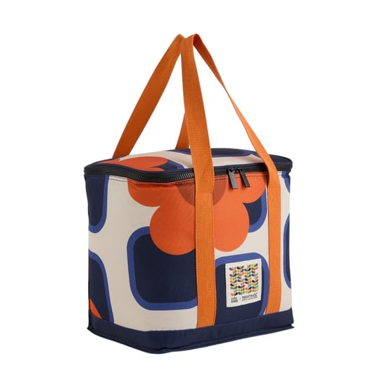 Regatta Orla Kiely 12L Giant Square Flower Cooler Tote Bag (Orange) - Image 4