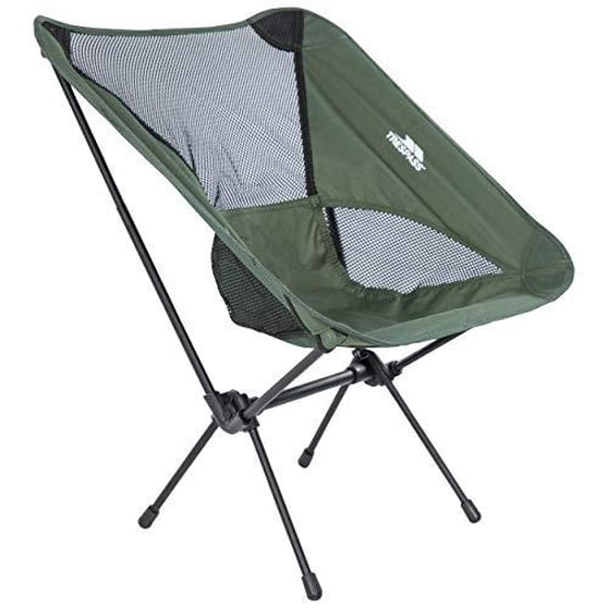 Trespass Perch Lightweight Portable Folding Chair (Olive) - Image 1