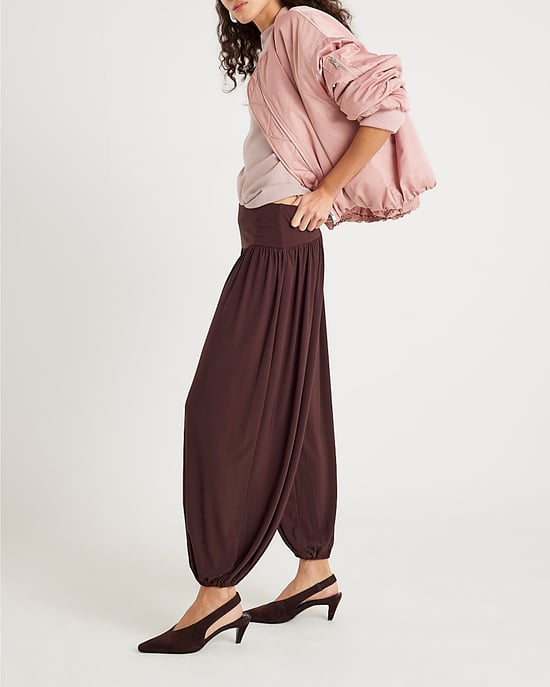 River Island Womens Trousers Brown Balloon Leg - Image 2