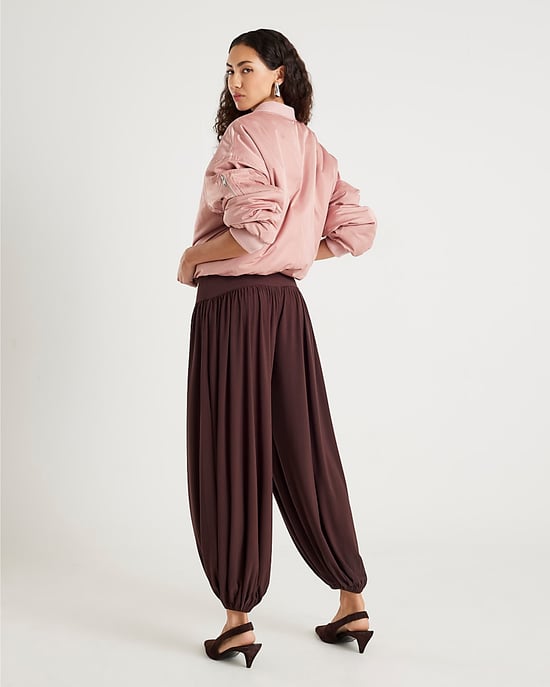 River Island Womens Trousers Brown Balloon Leg - Image 3