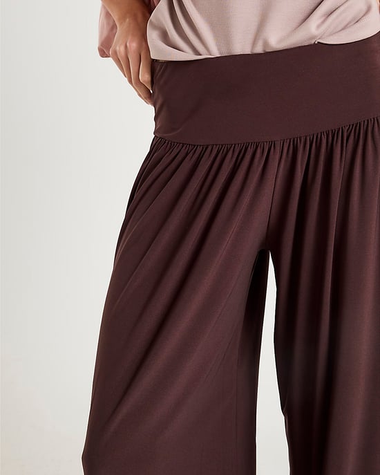 River Island Womens Trousers Brown Balloon Leg - Image 4