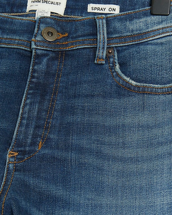River Island Mens Skinny Jeans Blue Super Spray On - Image 4