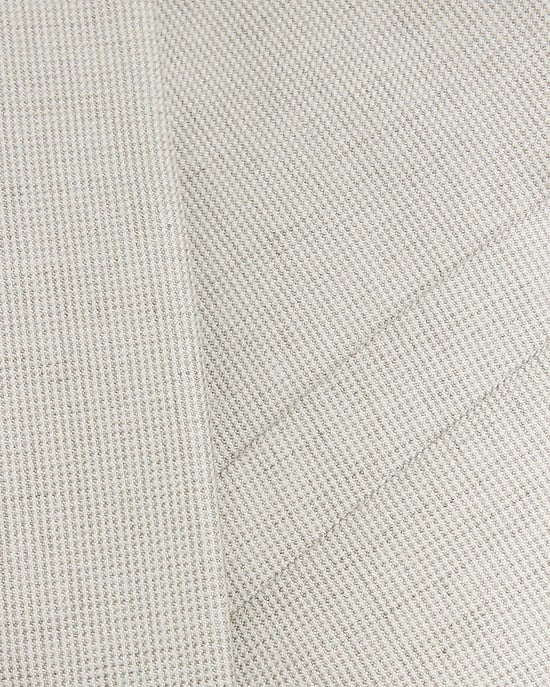 River Island Mens Suit Jacket Cream Slim Fit Textured - Image 5