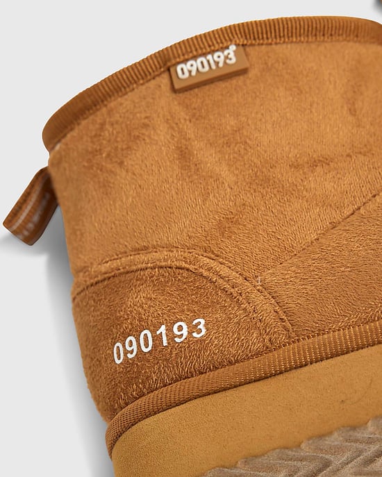 River Island Mini Boys Boots Beige Fur Lined - Image 5