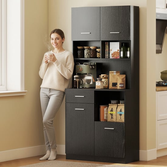 4goodz Keukenkast voorraadkast met werkblad verstelbare planken - - Image 4
