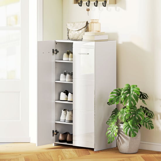 4goodz Schoenenkast met verstelbare planken 10 paar hoogglans - Image 5