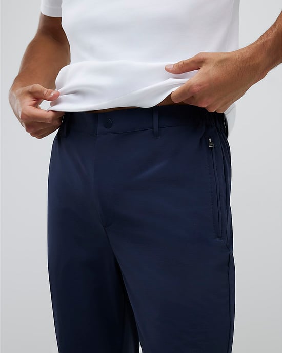 River Island Mens Chino Trousers Navy Skinny Fit - Image 4