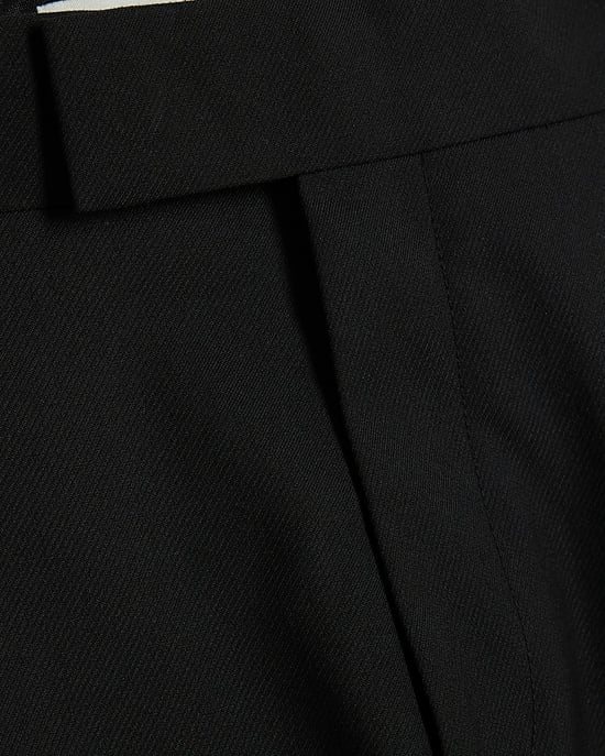 River Island Mens Twill Trousers Black Skinny Fit - Image 4