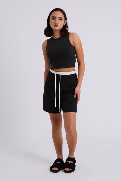 Double Waistband Bermuda Short - Image 2
