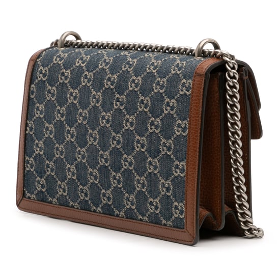Pre-owned Small Gg Denim Dionysus Shoulder Bag - Image 2