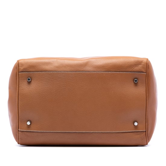 Pre-owned Goatskin Madras Cerniera Handbag - Image 3
