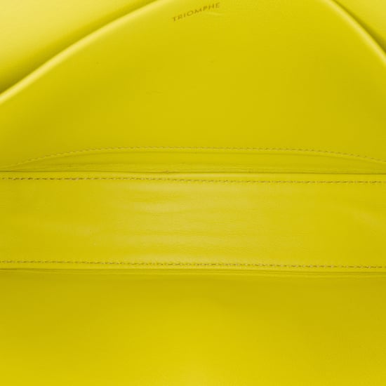 Pre-owned Calfskin Cuir Triomphe Chain Shoulder Bag - Image 4