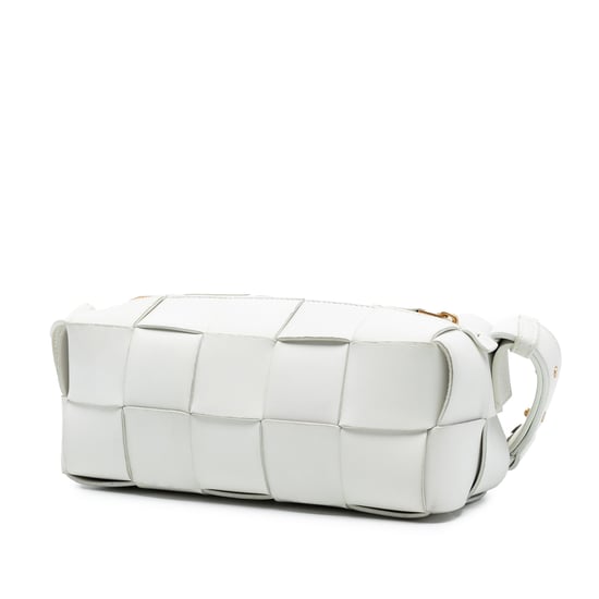Pre-owned Small Lambskin Intrecciato Brick Cassette - Image 2
