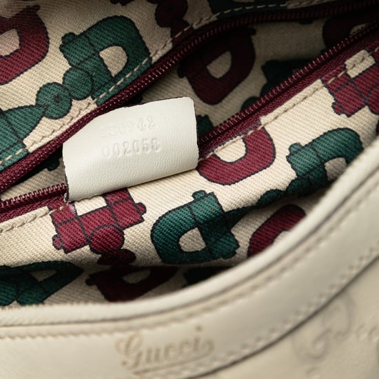 Tweedehands Guccissima Abbey D Ring Boston Tas - Image 6