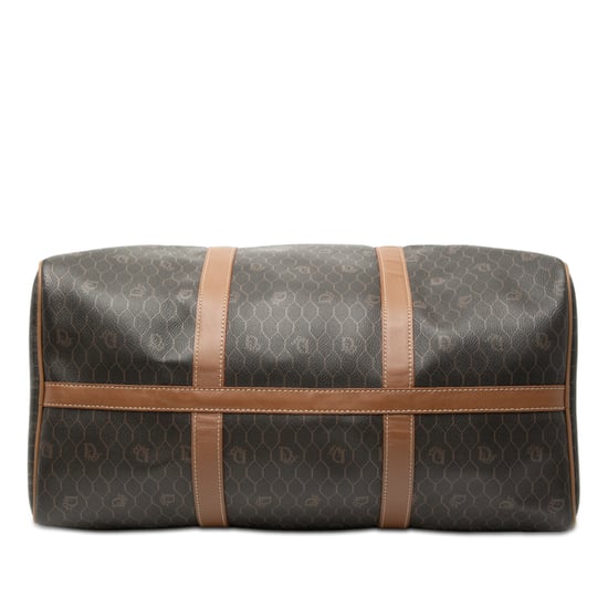 Pre-owned Honeycomb Coated Canvas Travel Bag - Image 3