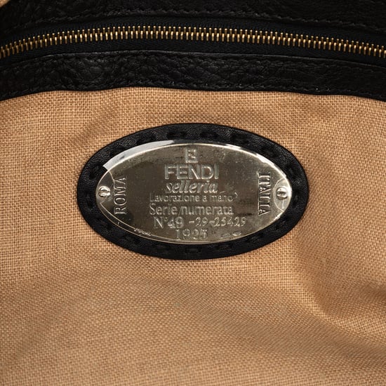 Tweed handschoen Grote Leren Selleria Villa Borghese Tote - Image 5