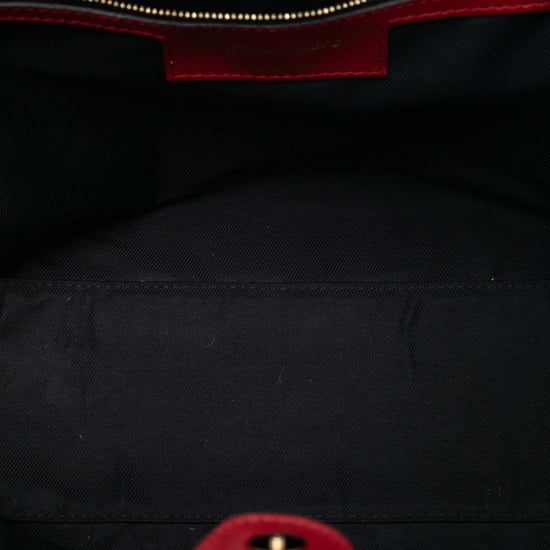 Pre-owned Small Haymarket Check Canvas And Leather Canterbury Tote - Image 4