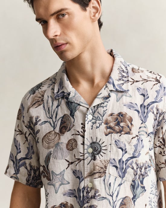 Regular Fit Shirt in Ivory - Image 3