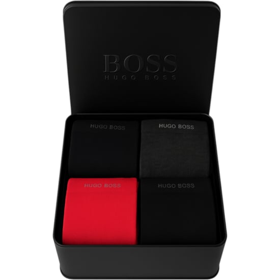 Hugo Boss Men's 4-Pack Socks Set Gift Box Multicolor - Image 1