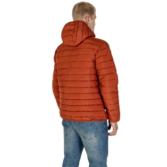 Aquascutum Active Rlg Active 100 Gr Winter Rust Orange Hooded Jacket - Image 4