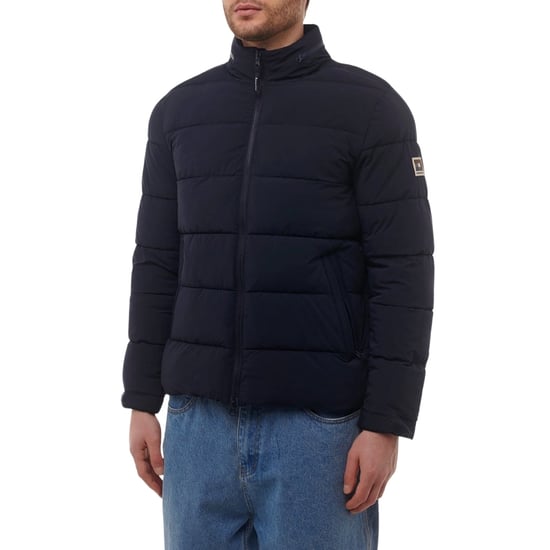 Aquascutum Active Sp Marinblå Mockneck Pufferjacka - Image 3