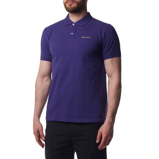 Aquascutum Active Cotton Polo Dry-fit Purple Polo Shirt - Image 3