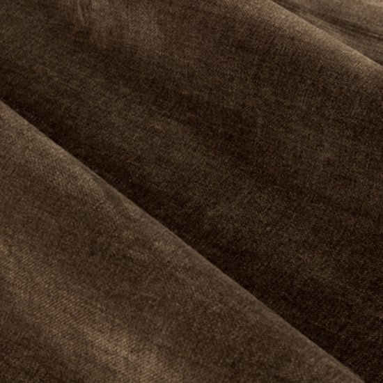 Heavy Chenille Blackout Eyelet Curtain Pair, Brown - Image 5