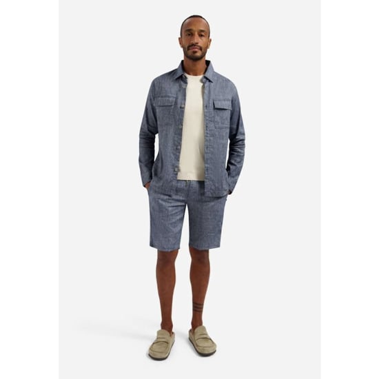 No Excess Overshirt full button 2-tone with l night - Image 2
