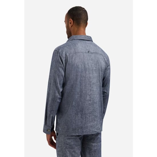 No Excess Overshirt full button 2-tone with l night - Image 3