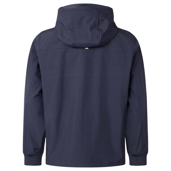 Aquascutum Active Navy Blue Shell Hybrid Hooded Jacket - Image 2