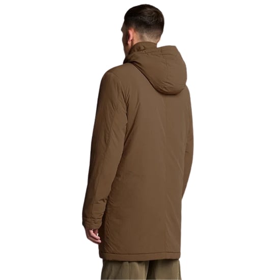 Lyle & Scott Brown Wadded Parka - Image 3