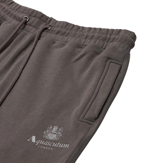 Aquascutum Active Basic Rib Moonrock Grå Träningsbyxa - Image 2
