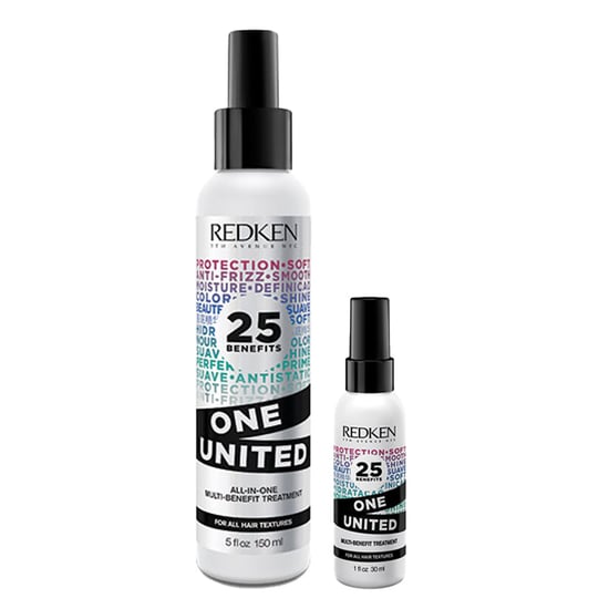 Redken One United Multi-benefit Treatment 150ml And Mini One United Multi-benefit Treatment 30ml - Image 1