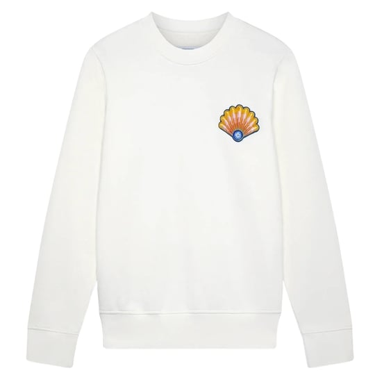 Casablanca Embroidered Shell Off-white Sweatshirts - Image 1
